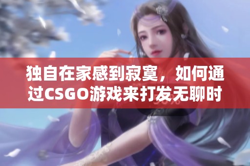 獨自在家感到寂寞，如何通過CSGO游戲來打發無聊時光