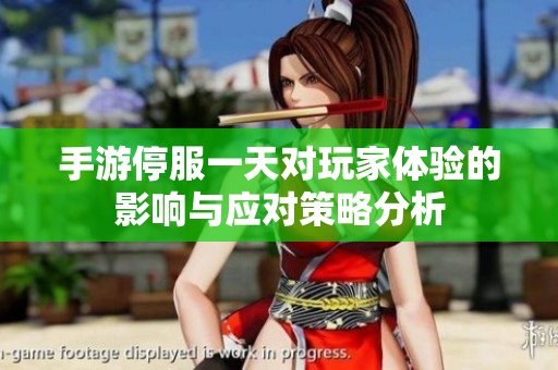 手游停服一天對玩家體驗的影響與應對策略分析