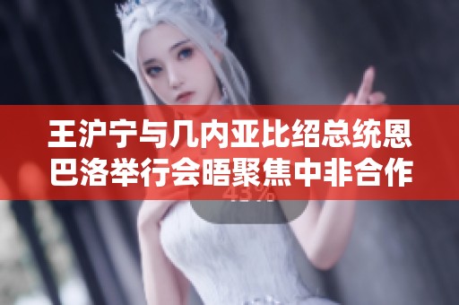 王滬寧與幾內(nèi)亞比紹總統(tǒng)恩巴洛舉行會晤聚焦中非合作發(fā)展