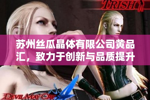 蘇州絲瓜晶體有限公司黃品匯，致力于創(chuàng)新與品質(zhì)提升