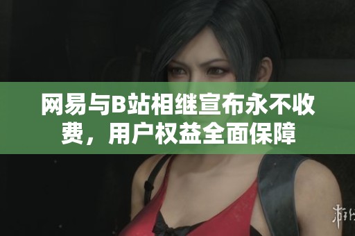 網(wǎng)易與B站相繼宣布永不收費(fèi)，用戶權(quán)益全面保障