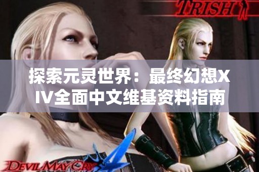 探索元靈世界：最終幻想XIV全面中文維基資料指南