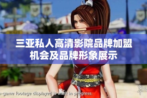 三亞私人高清影院品牌加盟機會及品牌形象展示