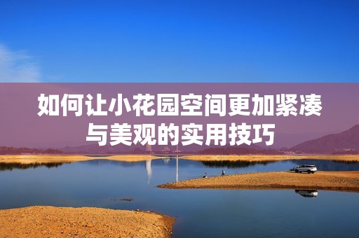 如何讓小花園空間更加緊湊與美觀的實用技巧