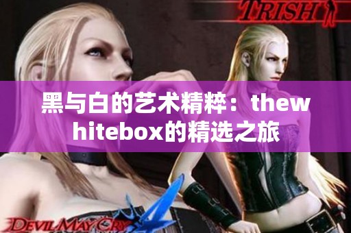 黑與白的藝術精粹：thewhitebox的精選之旅