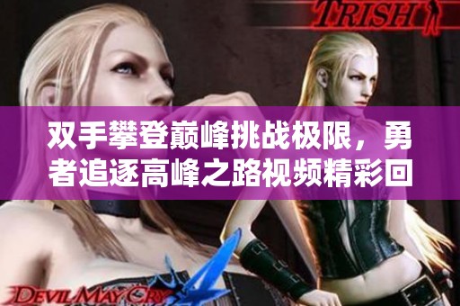 雙手攀登巔峰挑戰極限，勇者追逐高峰之路視頻精彩回顧