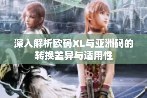 深入解析歐碼XL與亞洲碼的轉換差異與適用性