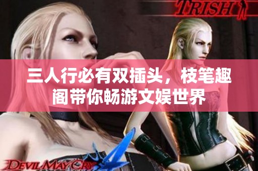 三人行必有雙插頭，枝筆趣閣帶你暢游文娛世界