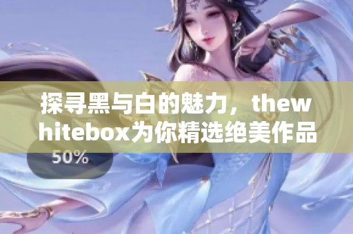 探尋黑與白的魅力，thewhitebox為你精選絕美作品