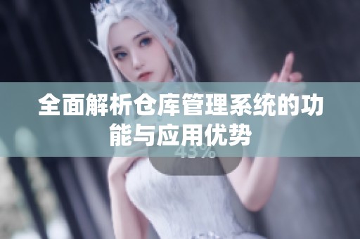 全面解析倉庫管理系統的功能與應用優勢