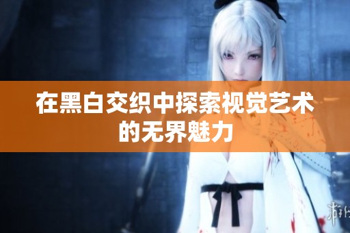 在黑白交織中探索視覺藝術的無界魅力