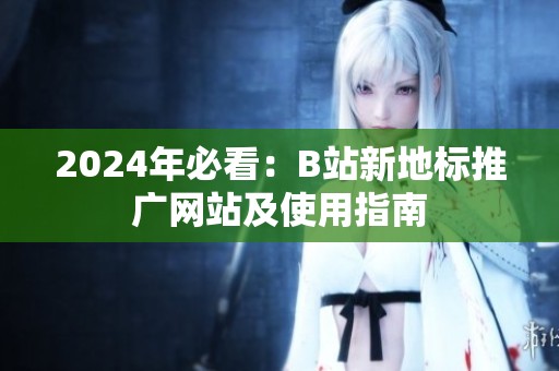 2024年必看：B站新地標推廣網(wǎng)站及使用指南