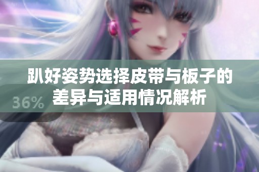 趴好姿勢(shì)選擇皮帶與板子的差異與適用情況解析