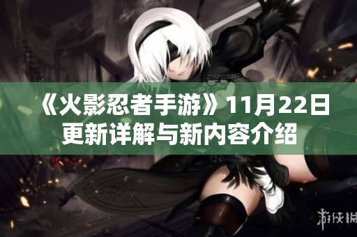 《火影忍者手游》11月22日更新詳解與新內容介紹