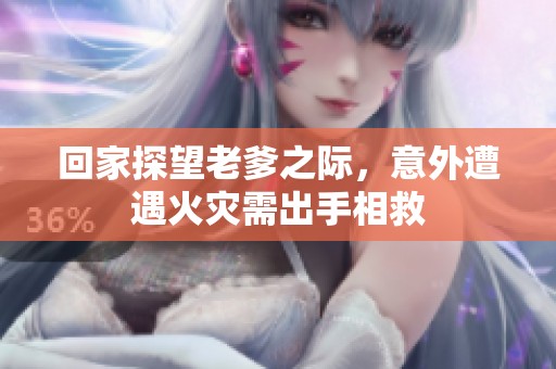 回家探望老爹之際，意外遭遇火災需出手相救
