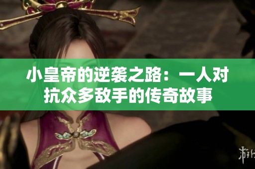 小皇帝的逆襲之路：一人對抗眾多敵手的傳奇故事