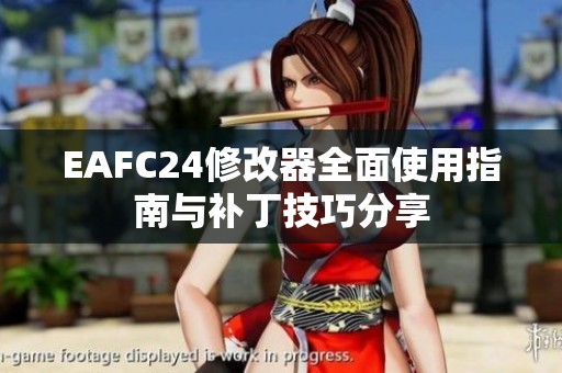 EAFC24修改器全面使用指南與補(bǔ)丁技巧分享