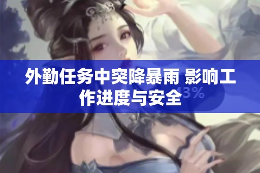 外勤任務(wù)中突降暴雨 影響工作進(jìn)度與安全