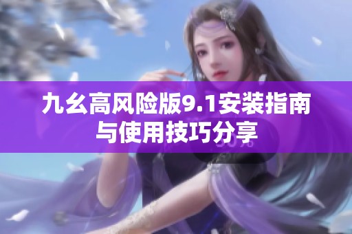 九幺高風險版9.1安裝指南與使用技巧分享