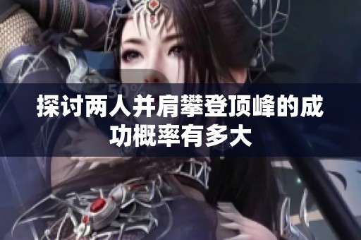 探討兩人并肩攀登頂峰的成功概率有多大