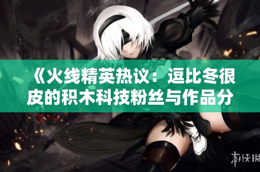 《火線精英熱議：逗比冬很皮的積木科技粉絲與作品分析》