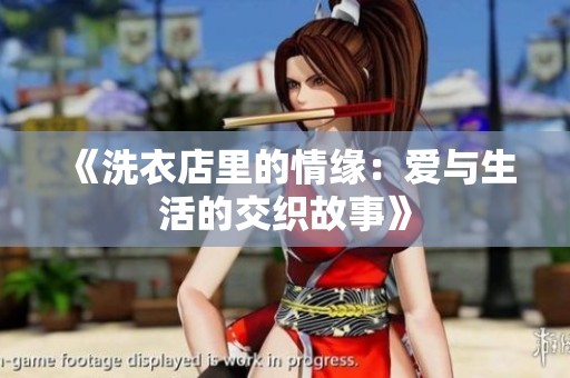 《洗衣店里的情緣：愛與生活的交織故事》
