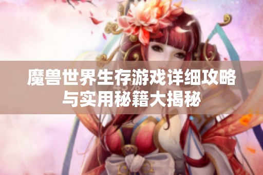 魔獸世界生存游戲詳細攻略與實用秘籍大揭秘