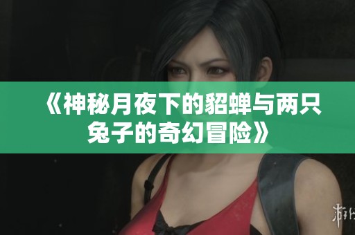 《神秘月夜下的貂蟬與兩只兔子的奇幻冒險》
