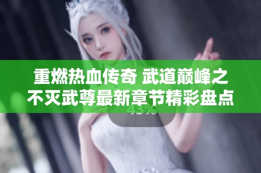 重燃熱血傳奇 武道巔峰之不滅武尊最新章節精彩盤點
