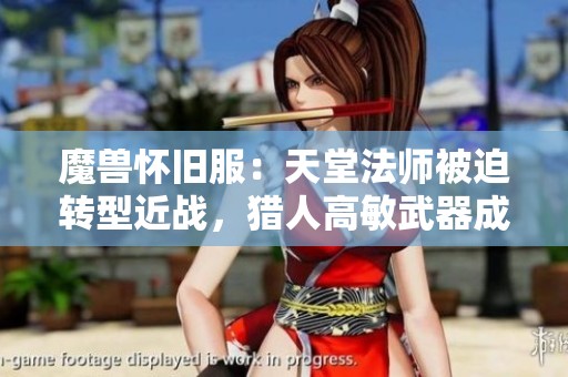 魔獸懷舊服：天堂法師被迫轉(zhuǎn)型近戰(zhàn)，獵人高敏武器成新選擇