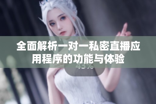 全面解析一對一私密直播應用程序的功能與體驗