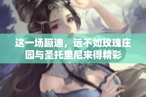 這一場蹦迪，遠不如玫瑰莊園與圣托里尼來得精彩