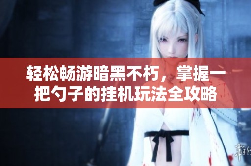輕松暢游暗黑不朽，掌握一把勺子的掛機玩法全攻略