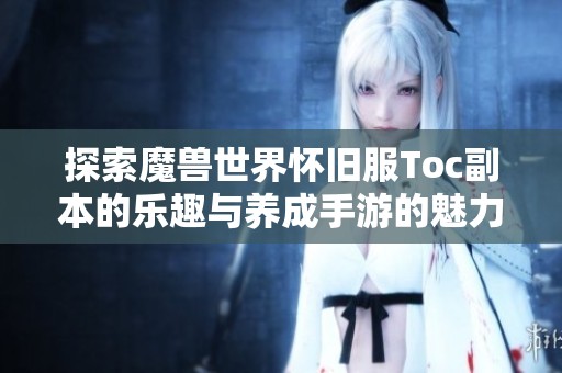 探索魔獸世界懷舊服Toc副本的樂趣與養成手游的魅力