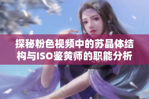 探秘粉色視頻中的蘇晶體結構與ISO鑒黃師的職能分析