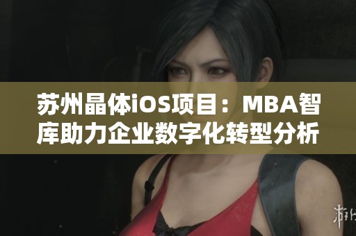 蘇州晶體iOS項目：MBA智庫助力企業數字化轉型分析