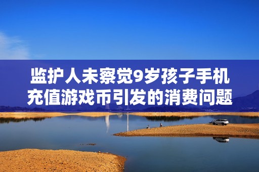 監(jiān)護(hù)人未察覺9歲孩子手機(jī)充值游戲幣引發(fā)的消費(fèi)問題