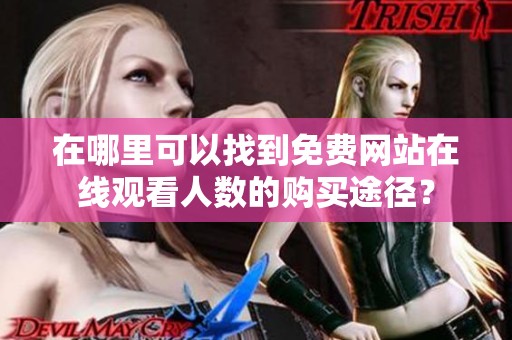 在哪里可以找到免費(fèi)網(wǎng)站在線觀看人數(shù)的購買途徑？