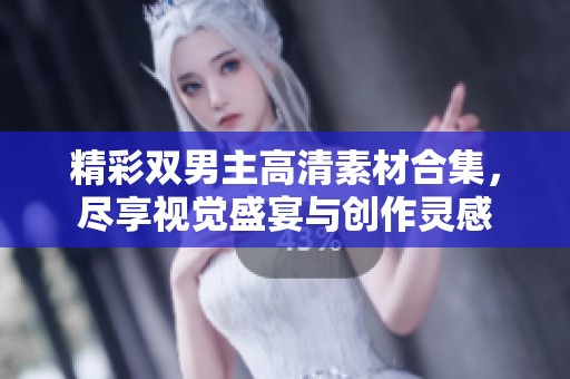 精彩雙男主高清素材合集，盡享視覺盛宴與創作靈感