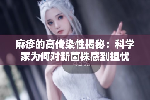 麻疹的高傳染性揭秘：科學家為何對新菌株感到擔憂