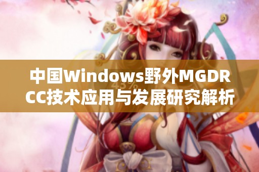 中國Windows野外MGDRCC技術應用與發展研究解析