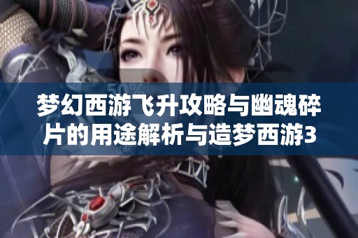 夢幻西游飛升攻略與幽魂碎片的用途解析與造夢西游3朱的深度養(yǎng)成技巧分享