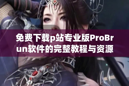 免費下載p站專業(yè)版ProBrun軟件的完整教程與資源分享