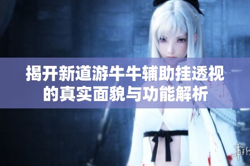 揭開新道游牛牛輔助掛透視的真實面貌與功能解析