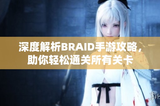 深度解析BRAID手游攻略，助你輕松通關所有關卡