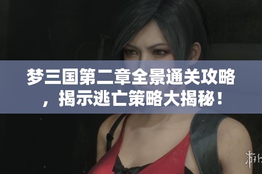 夢三國第二章全景通關攻略，揭示逃亡策略大揭秘！