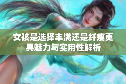 女孩是選擇豐滿還是纖瘦更具魅力與實用性解析
