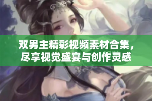雙男主精彩視頻素材合集，盡享視覺盛宴與創作靈感