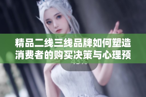 精品二線三線品牌如何塑造消費者的購買決策與心理預期