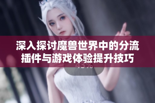 深入探討魔獸世界中的分流插件與游戲體驗(yàn)提升技巧